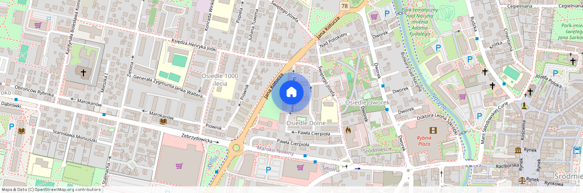 ul. Komuny Paryskiej, Maroko-Nowiny, Rybnik, śląskie