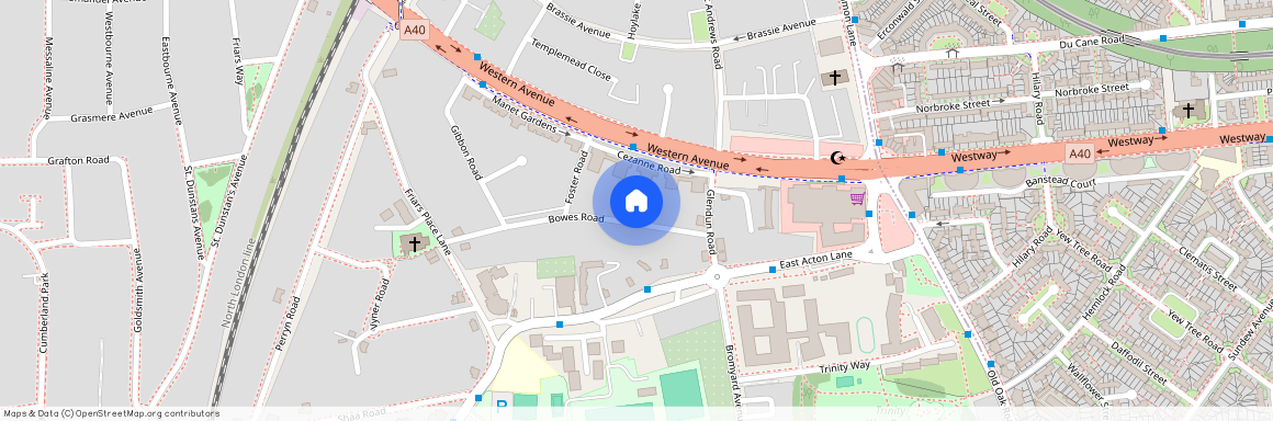 Bowes Road, W3, London