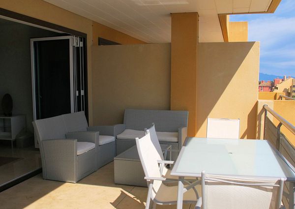 Apartment with views in Ribera del Marlin