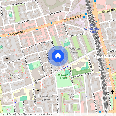 Temple Dwellings, Temple Street, London E2