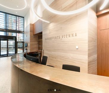 Sky-Living über der Donau im 30. Stock der exklusiven Danubeflats - Photo 4