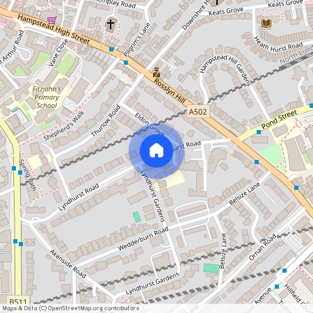 Lyndhurst Road, London, NW3