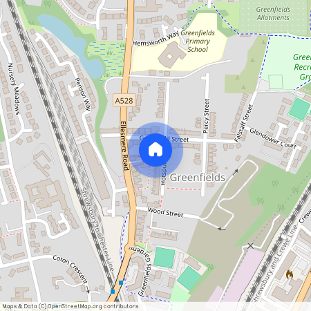 14 Hotspur Street, Greenfields, Shrewsbury SY1 2PZ