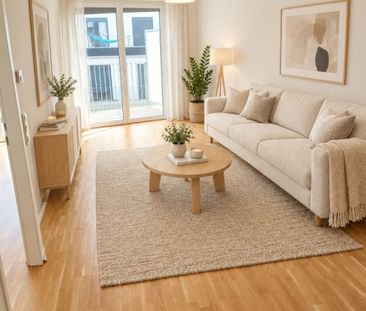 Neuwertige 2-Zi Wohnung mit Balkon und Stadtblick in 1100 Wien – Mi... - Foto 2