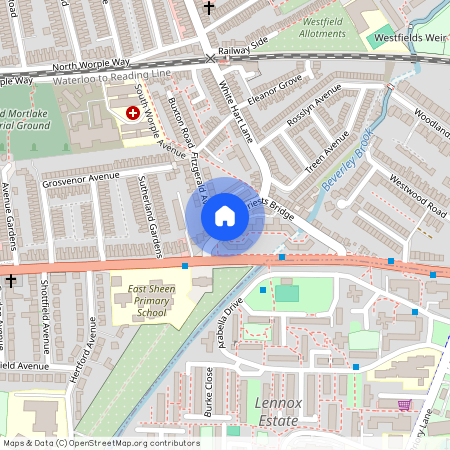 Priests Bridge, East Sheen, SW14