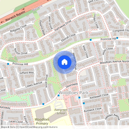 Berwick Close, Warwick, Warwickshire, CV34