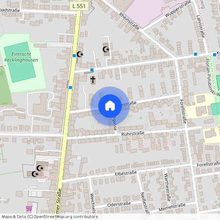 Lippestraße 14, 45663 Recklinghausen