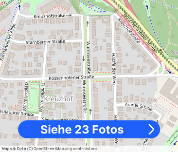 Gartenwohnung mit sehr schöner Terrasse in Forstenried - Foto 1