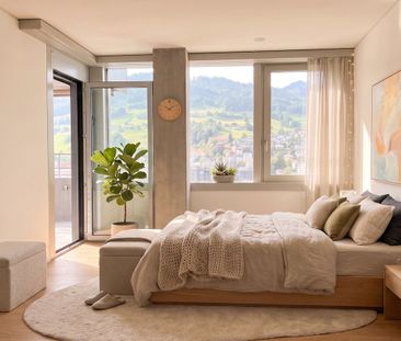 Frei wie ein Vogel - exklusives Wohnen in der 19. Etage! - Foto 3