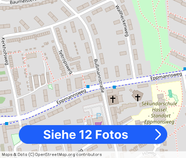 2.5-Zimmer-Wohnung mit Balkon in Gelsenkirchen-Hassel mieten - Foto 1