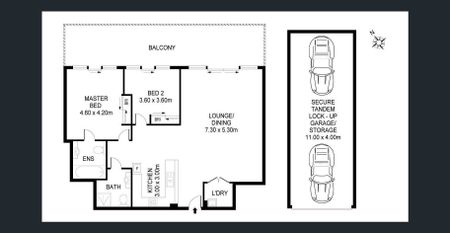 Oversized 2 Bed Apartment - Photo 3