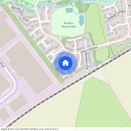 Bernstein Close, Browns Wood, Milton Keynes MK7