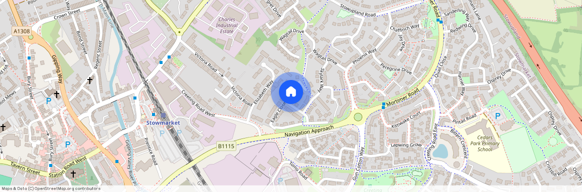Eagle Close, Stowmarket, IP14