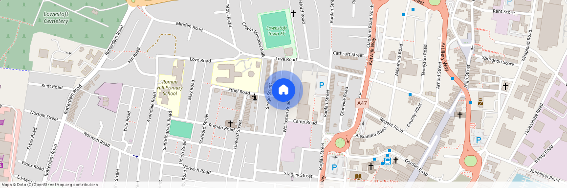 Wollaston Road, Lowestoft, NR32