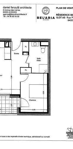 Appartement à louer 2 pièces 42.5m² - Photo 2