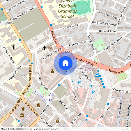 Northgate, Wakefield, West Yorkshire, UK, WF1