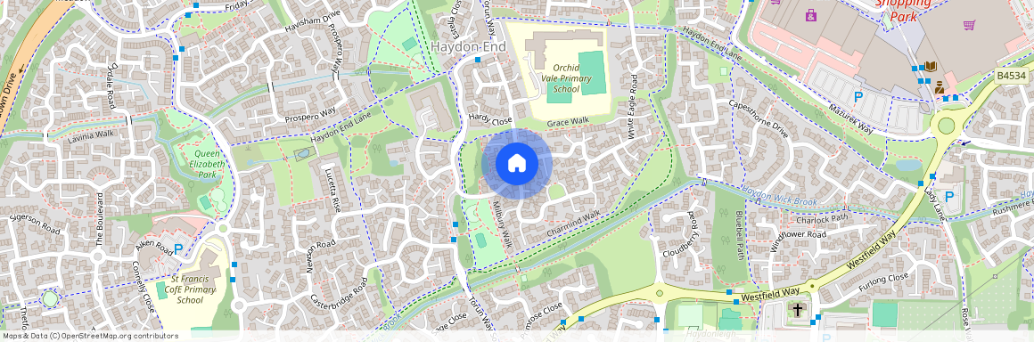 White Eagle Road, Swindon, SN25