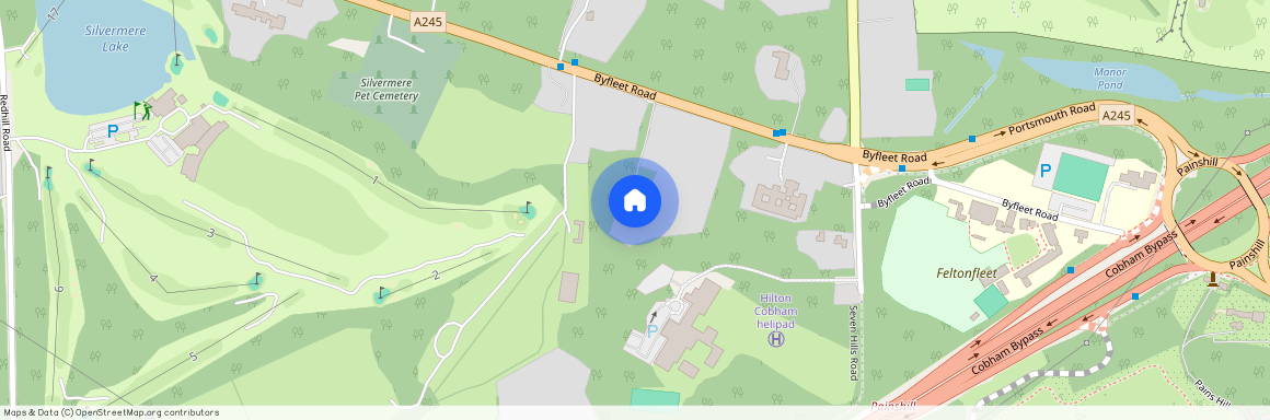 Byfleet Road, Cobham, KT11