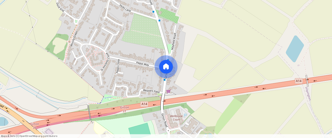 Girton, Girton, Cambridge, CB3