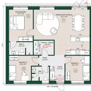 Rosenkildevej 99B - Photo 2