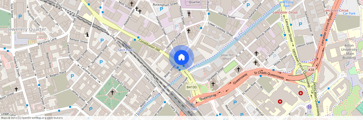 Old Snow Hill, Birmingham, B4 6HW