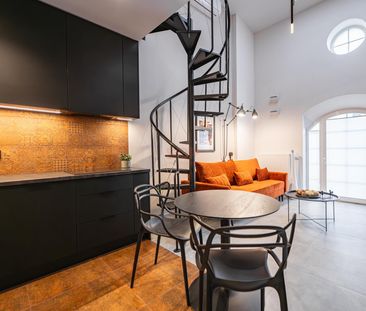 Loftowe mieszkanie z antersolą | Młyn Różanka| Garaż | - Photo 6