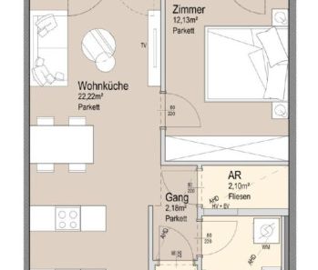 Erstbezug mit Terrasse // Grünblick im Viertel Zwei - Foto 4