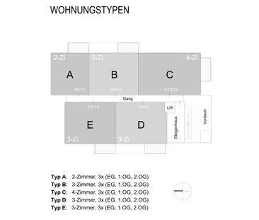 NEUBAU - Erstbezug: 2-Zimmer Wohnung im 1. OG mit Carport, Top 8, M... - Photo 6