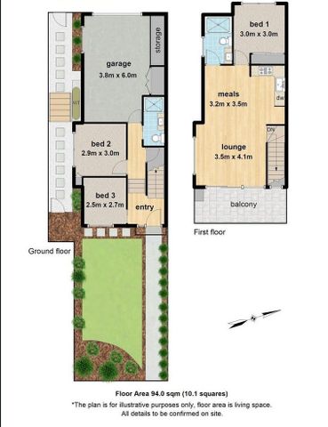 3 Bedroom Townhouse with Own Street Front and solar power - Photo 2