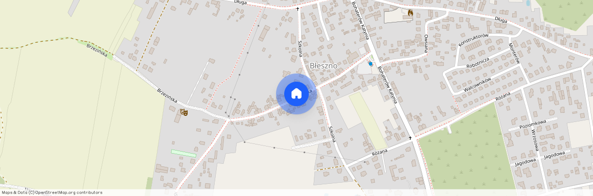 ul. Brzezińska, Błeszno, Częstochowa, śląskie