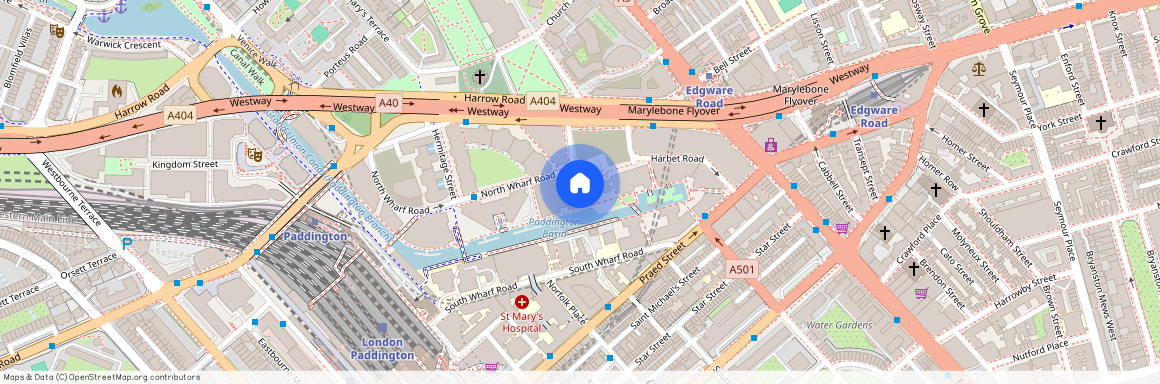 Merchant Square East, London, W2 1