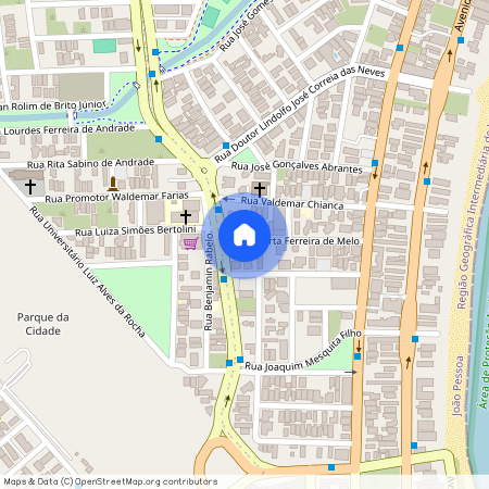 Rua Huerta Ferreira Melo, 263 - Cidade Viva - Jardim Oceania, João Pessoa, Paraíba, 58037-245