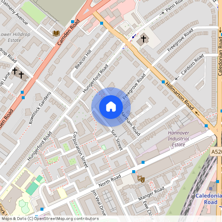 Hartham Road, Caledonian Road N7