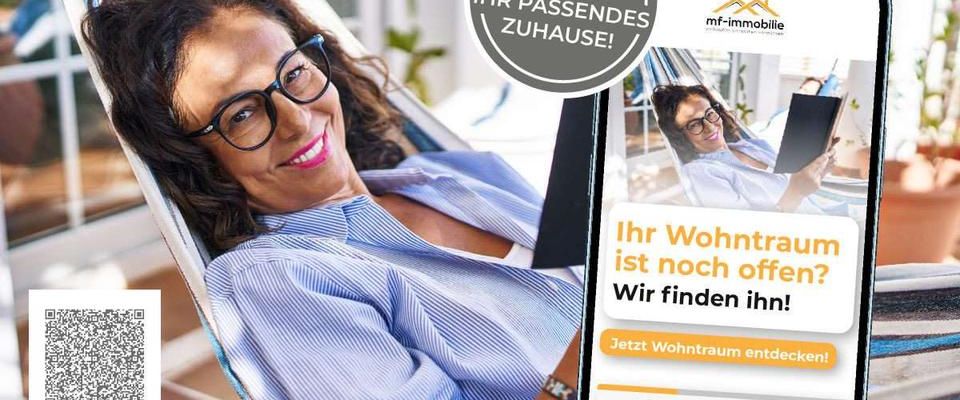 charmante Erdgeschosswohnung 3-Zimmer Balkon, Einbauküche - Photo 1