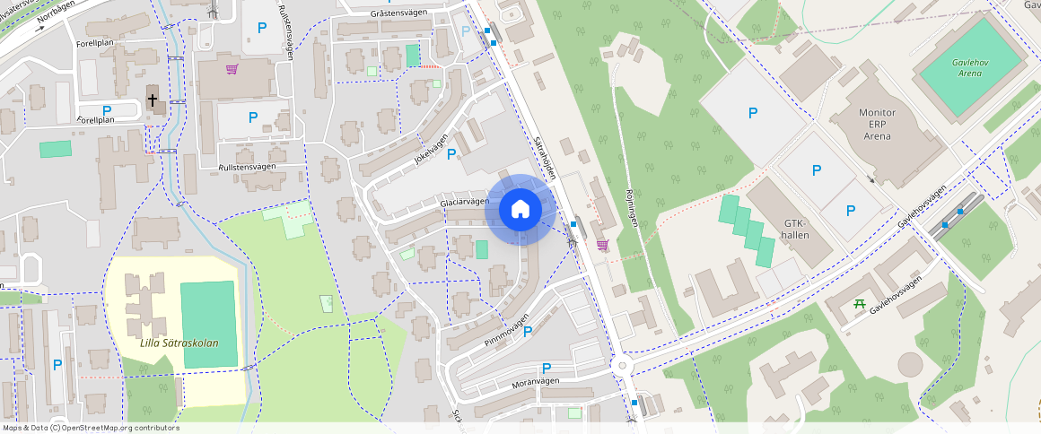 Glaciärvägen **, Sätra