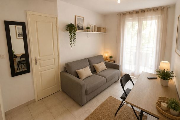 Appartement Simiane Collongue T2 + Balcon + Garage - Photo 1