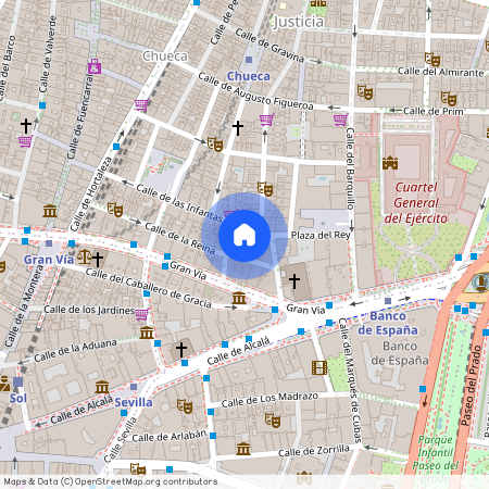 Maru, Calle de la Reina, 37, 28004 Madrid, Spain