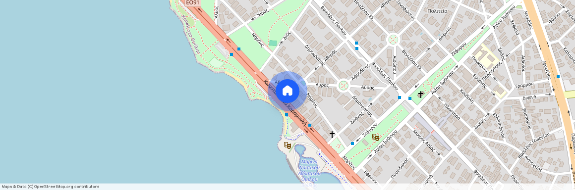 Λεωφόρος Καραμανλή Κωνσταντίνου, 59 166 73 Βούλα, Κέντρο (Βούλα)