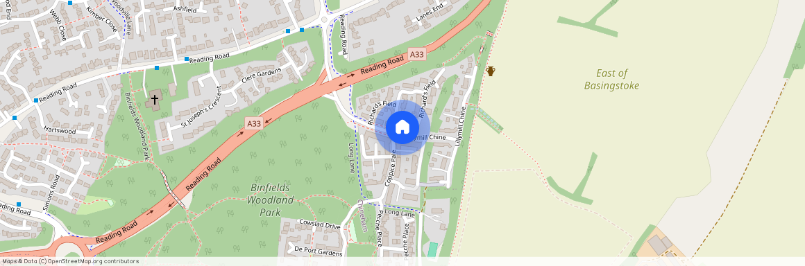 Lillymill Chine, Chineham, BASINGSTOKE