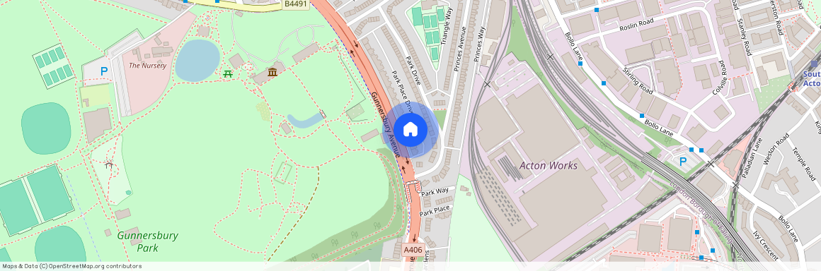 Gunnersbury Avenue, Acton, W3, London