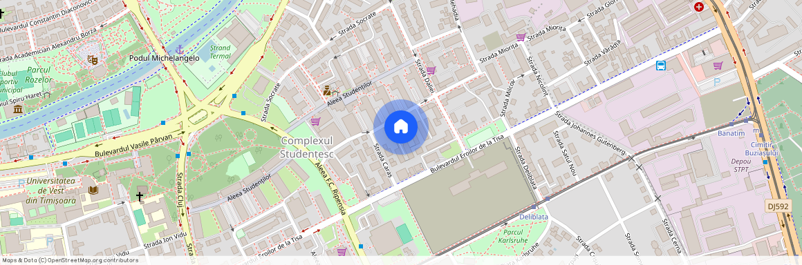 Aleea Minis, Campus Universitar, Timisoara, Timis