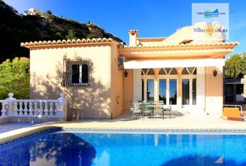 For rent villa with private pool near the beach in Cumbre del Sol, Benitachell