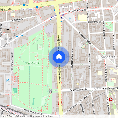 Möllerstraße, 44137 Dortmund - Innenstadt-West