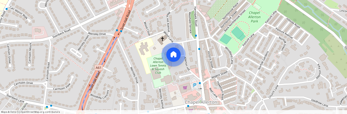 Allerton Hill, Leeds, West Yorkshire, LS7 3NZ, Chapel Allerton