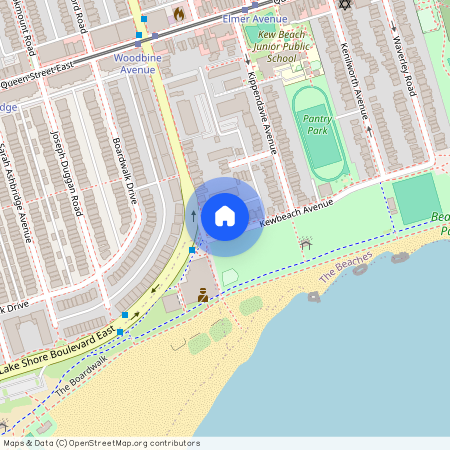 6 Kew Beach Avenue Unit# Upper, Toronto