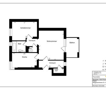 4020 Linz/Oed | Meggauerstraße 23 – Helle 2-Zimmer-Wohnung mit Balk... - Photo 6