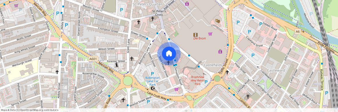 Nickys Court Flats, 24 Osmaston Road, Derby, Derbyshire, DE1 2HR