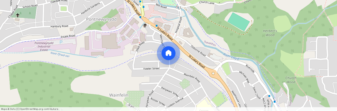 Merchants Hill, Wainfelin, PONTYPOOL