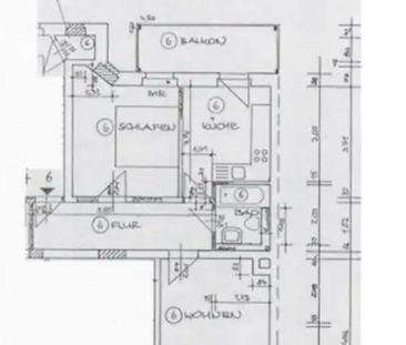 Gemütliche 2-Raum Wohnung mit Stellplatz, Badewanne und Balkon - Foto 4