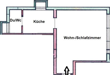 Helle 1-Zimmerwohnung – Ideal für Alleinstehende, Pendler und Studenten - Foto 4